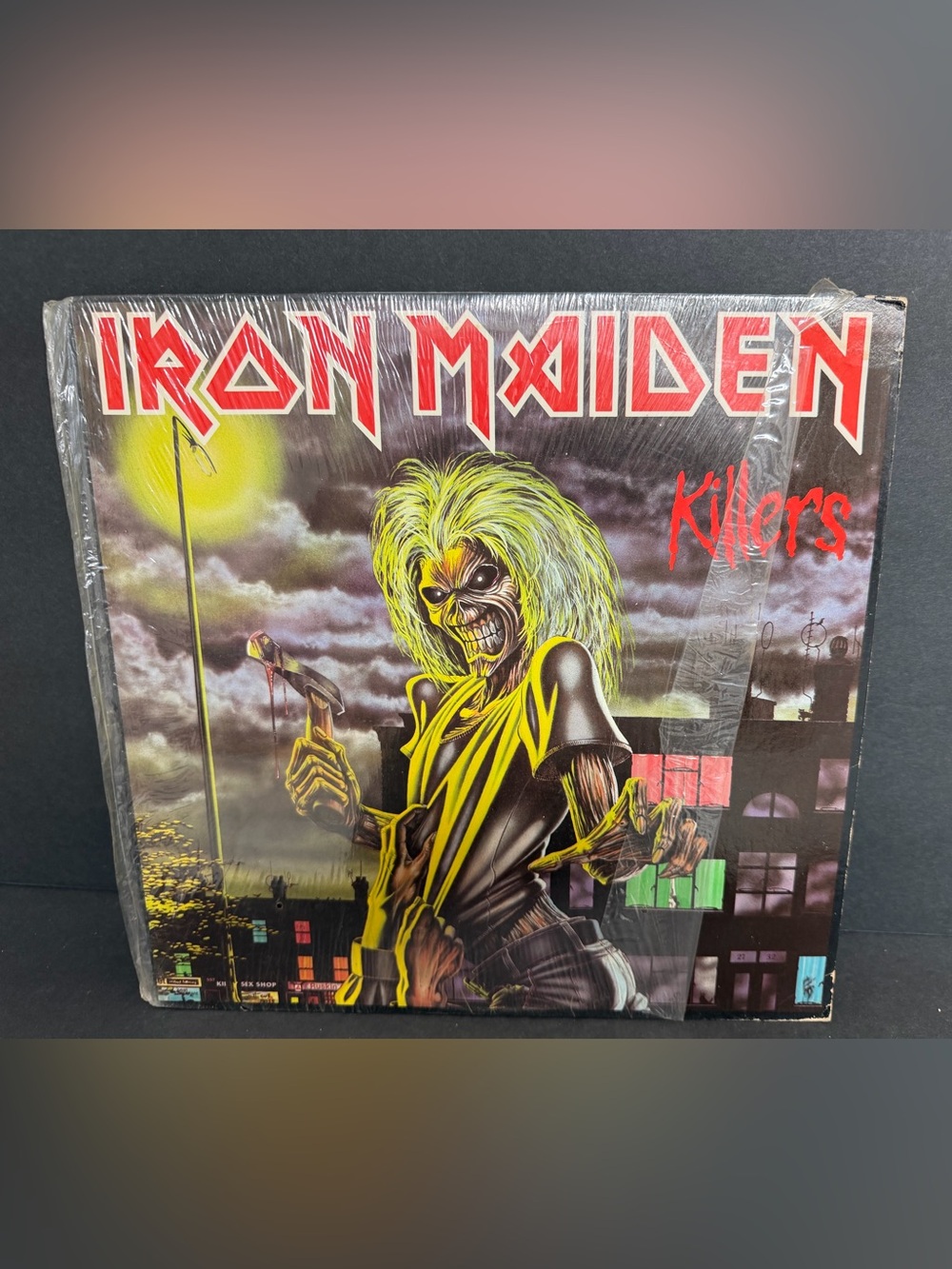 Iron Maiden Killers LP 1981 US Harvest ST-12141 Original Vinyl VG+